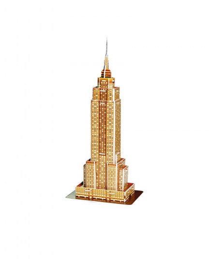 MINI 3D PUZZLE EMPIRE STATE BUILDING, 24 PIESE - REVELL (00119) - Libelula Vesela - Jucarii