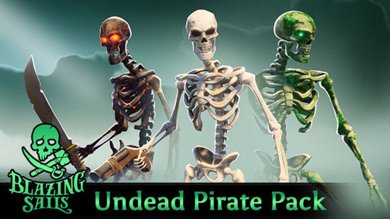 BLAZING SAILS - UNDEAD PIRATE PACK (DLC) - PC - STEAM - MULTILANGUAGE - WORLDWIDE - Libelula Vesela - Jocuri video