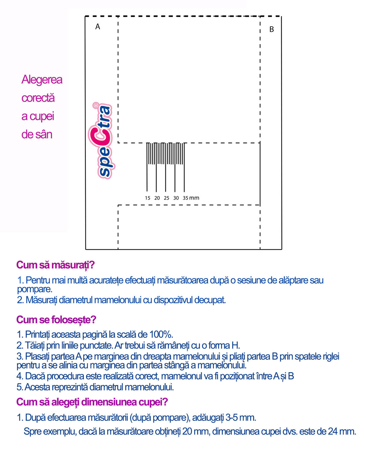 SET CUPA PENTRU SAN - 20 MM - SPECTRA (ENAC022) - Libelula Vesela - Puericultura