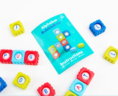 JOC BUBBLEBRIX™ - ALFABETUL - EDUCATIONAL INSIGHTS (EI-2598) - Libelula Vesela - Jucarii