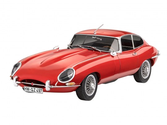 JAGUAR ETYPE COUPE - REVELL (RV07668) - Libelula Vesela - Jucarii