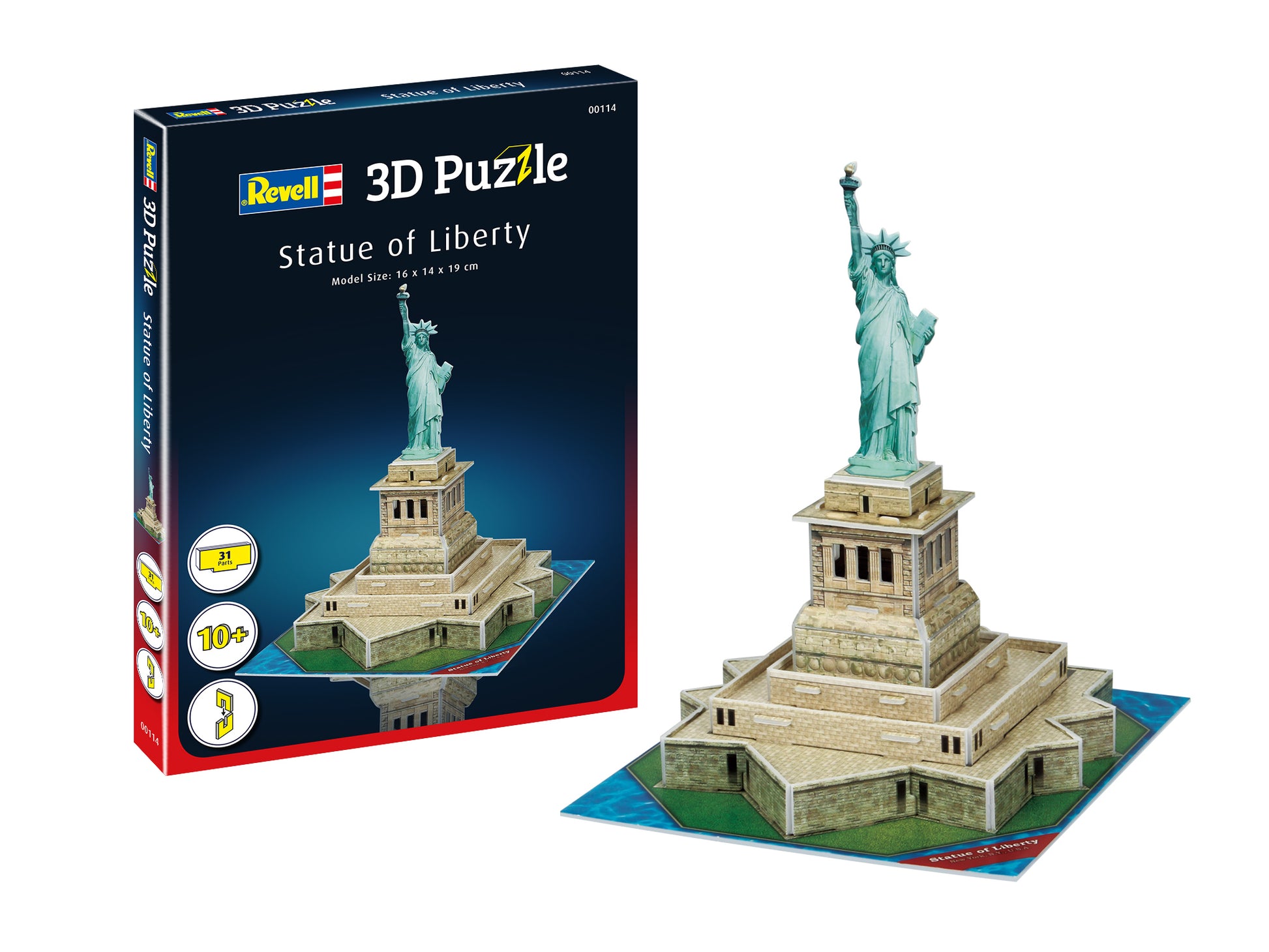 3D PUZZLE STATUE OF LIBERTY - REVELL (RV114) - Libelula Vesela - Jucarii