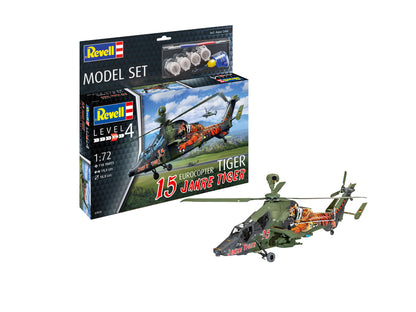 MODEL SET ELICOPTER TIGER, ANIVERSARE 15 ANI - REVELL (63839) - Libelula Vesela - Jucarii