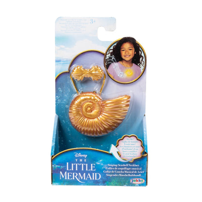 DISNEY MICA SIRENA - COLIERUL IN FORMA DE SCOICA AL LUI ARIEL, CU LUMINI SI SUNETE - JAKKS PACIFIC (225894) - Libelula Vesela - Jucarii