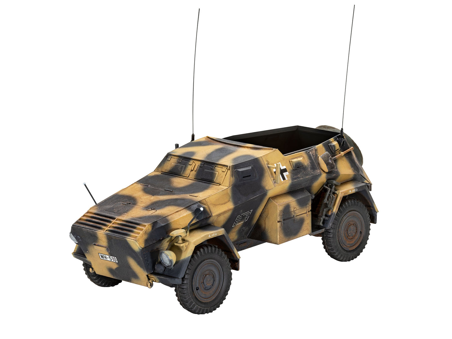 MACHETA MASINA MILITARA SD.KFZ. 247 - REVELL (03335) - Libelula Vesela - Jucarii