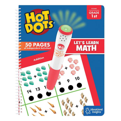 SET HOT DOTS®  - INVAT MATEMATICA - EDUCATIONAL INSIGHTS (EI-2448) - Libelula Vesela - Jucarii