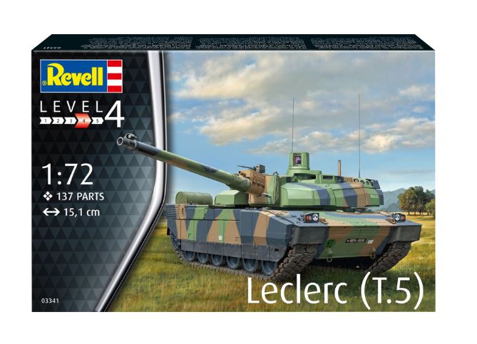 MACHETA TANC LECLERC T5 - REVELL (RV03341) - Libelula Vesela - Carti