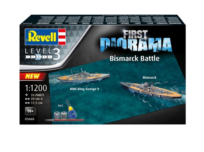 MODEL SET NAVA BISMARCK - REVELL (RV05668) - Libelula Vesela - Carti