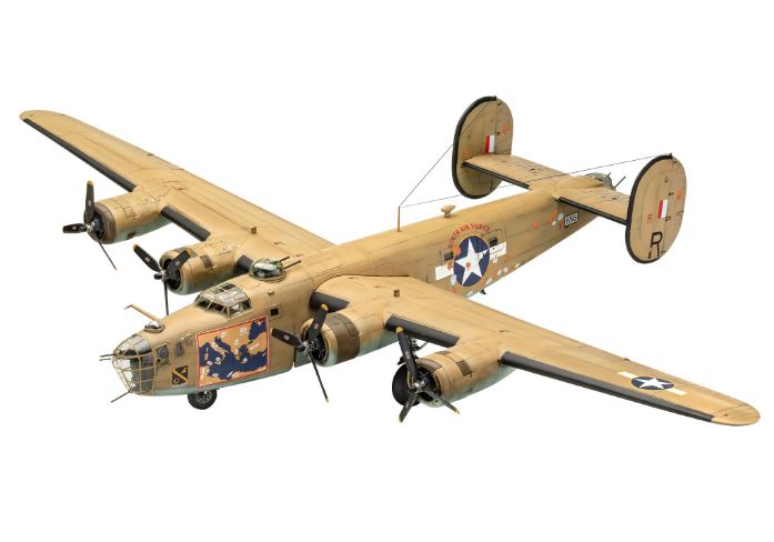 B-24D LIBERATOR - REVELL (RV03831) - Libelula Vesela - Carti