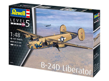 B-24D LIBERATOR - REVELL (RV03831) - Libelula Vesela - Carti