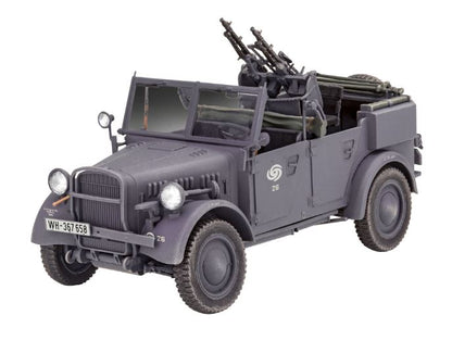 VEHICUL MILITAR 4X4 DE CONSTRUIT EINHEITS-PKW KFZ.4 - REVELL (RV03339) - Libelula Vesela - Carti