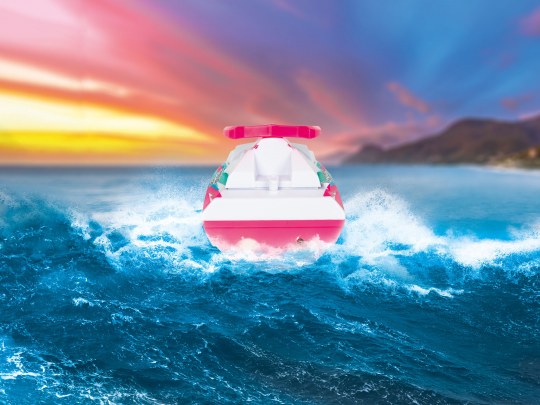 BARCA RC SPRING TIDE "PINK" - REVELL (RV24142) - Libelula Vesela - Jucarii