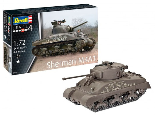 TANC SHERMAN M4A1 - REVELL (03290) - Libelula Vesela - Jucarii