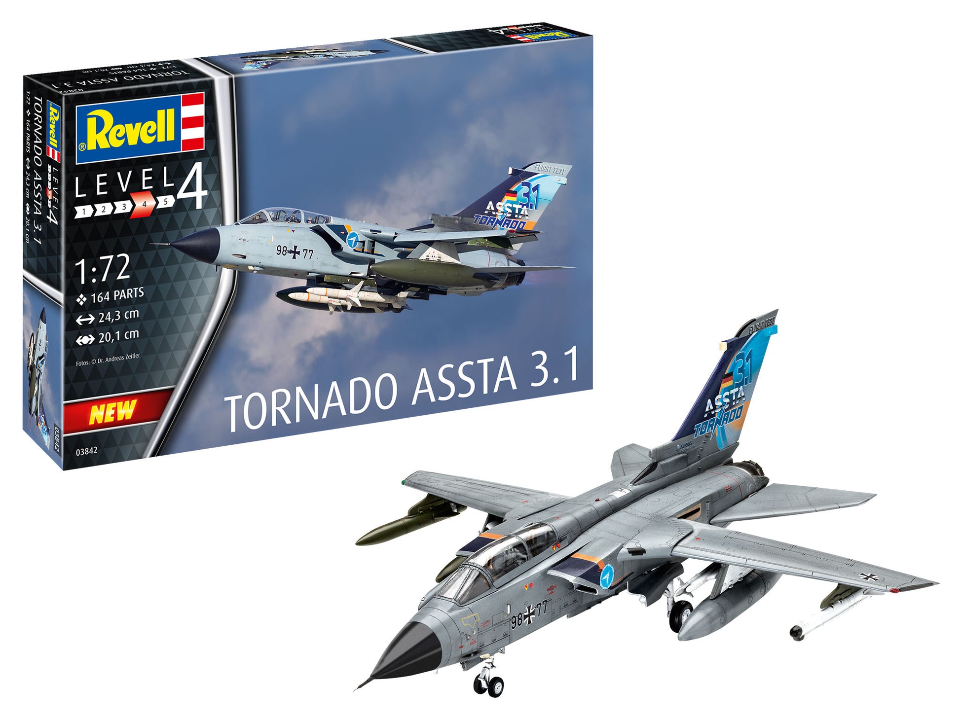 AVION TORNADO ASSTA 3.1 - REVELL (03842) - Libelula Vesela - Jucarii