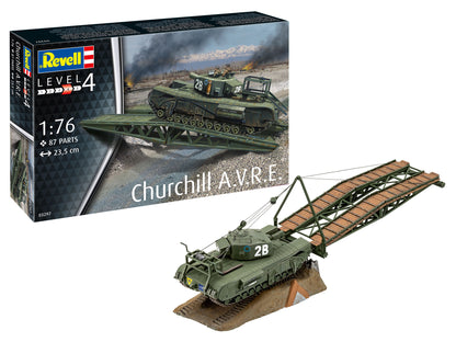 TANC CHURCHILL A.V.R.E. - REVELL (03297) - Libelula Vesela - Jucarii