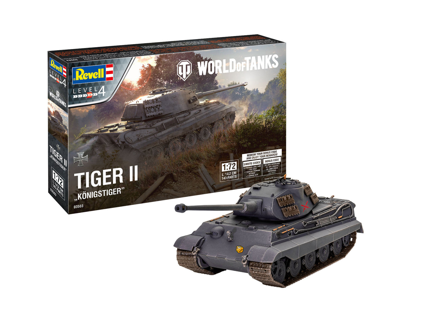 TANC CROMWELL MK. IV - REVELL (03504) - Libelula Vesela - Jucarii