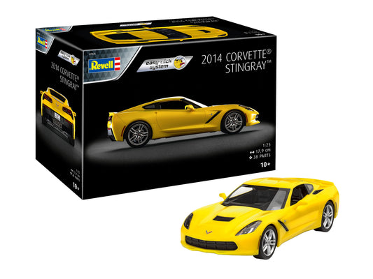 2014 CORVETTE STINGRAY - REVELL (07825) - Libelula Vesela - Jucarii