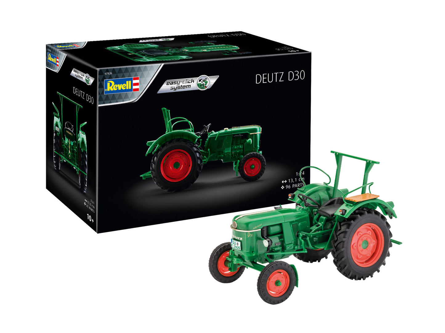 TRACTOR DEUTZ D30 - REVELL (07826) - Libelula Vesela - Jucarii