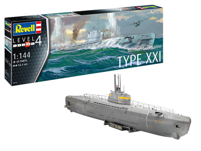 SUBMARIN TYPE XXI - REVELL (05177) - Libelula Vesela - Jucarii