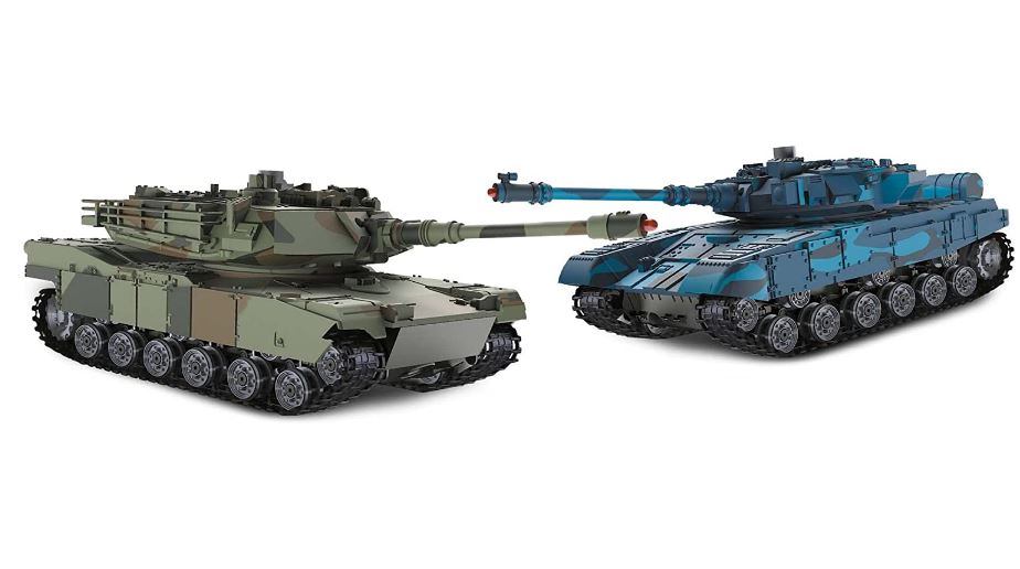 SET DE LUPTA "BATTLEFIELD TANKS" - REVELL (RV24438) - Libelula Vesela - Jucarii