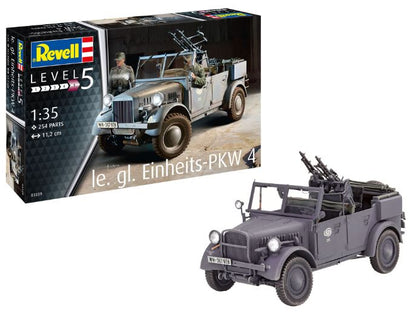 VEHICUL MILITAR 4X4 DE CONSTRUIT EINHEITS-PKW KFZ.4 - REVELL (RV03339) - Libelula Vesela - Carti