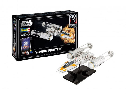 SET MACHETA STAR WARS "Y-WING FIGHTER" - REVELL (RV05658) - Libelula Vesela - Jucarii