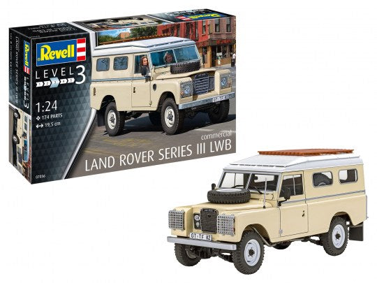 AUTOMACHETA LAND ROVER SERIES III LWB - REVELL (RV07056) - Libelula Vesela - Jucarii