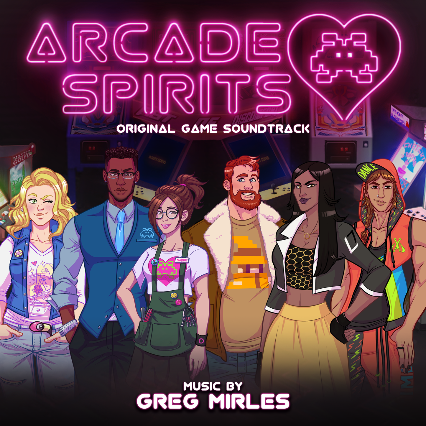 ARCADE SPIRITS - SOUNDTRACK - PC - STEAM - MULTILANGUAGE - WORLDWIDE - Libelula Vesela - Jocuri video