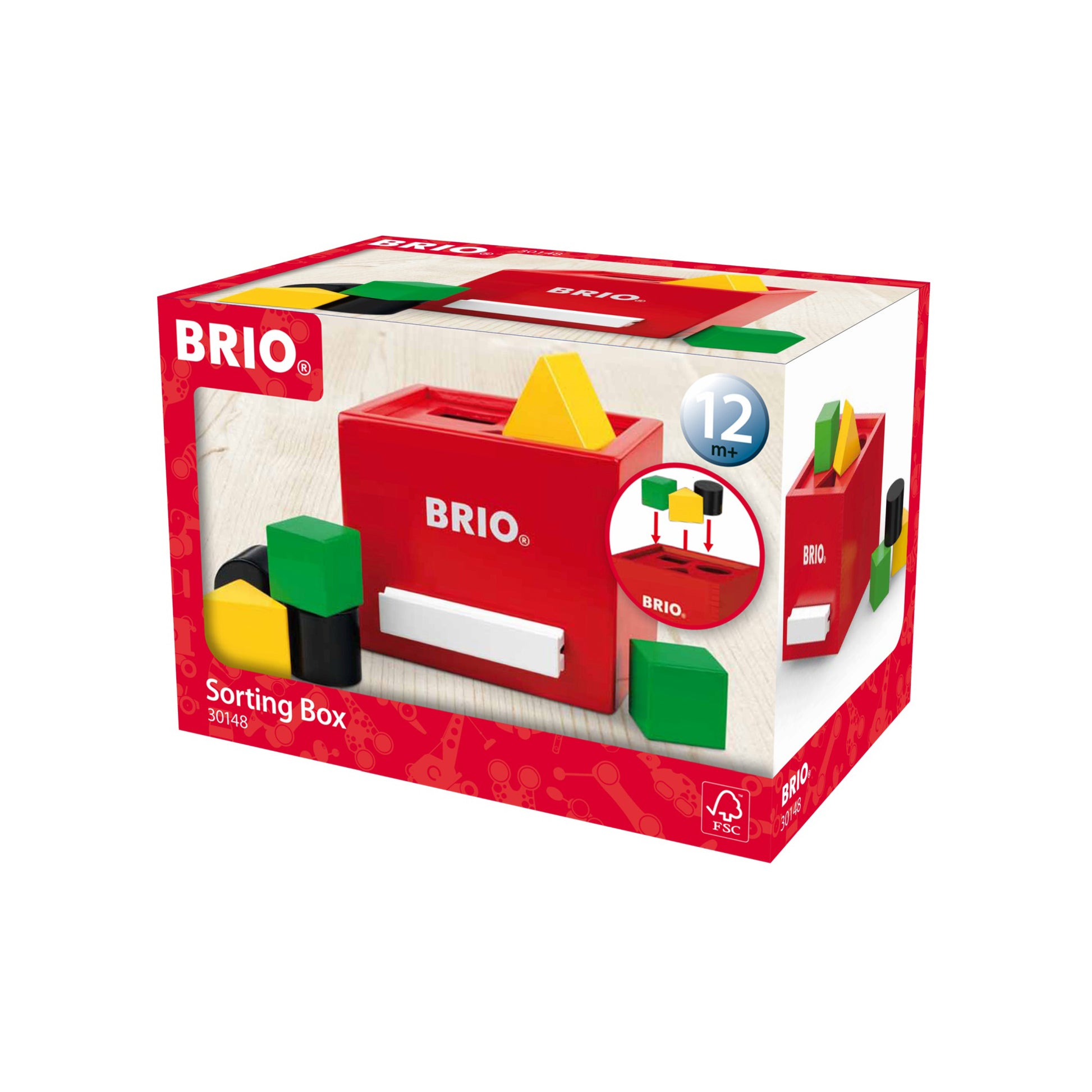 CUTIE DE SORTAT FORME - BRIO (30148) - Libelula Vesela - Jucarii