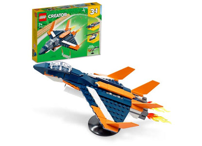 AVION SUPERSONIC - LEGO CREATOR (31126) - Libelula Vesela - Jucarii