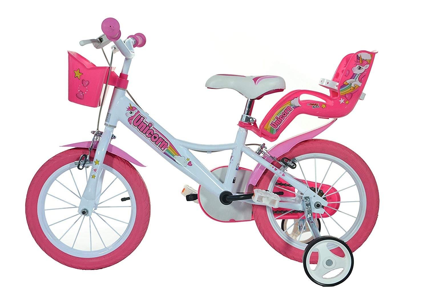 BICICLETA COPII 16'' - UNICORN - DINO BIKES (164R-UN) - Libelula Vesela - Jucarii