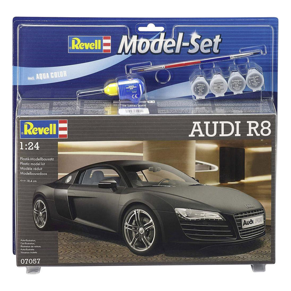 MODEL SET AUDI R8 - REVELL (RV67057) - Libelula Vesela - Jucarii