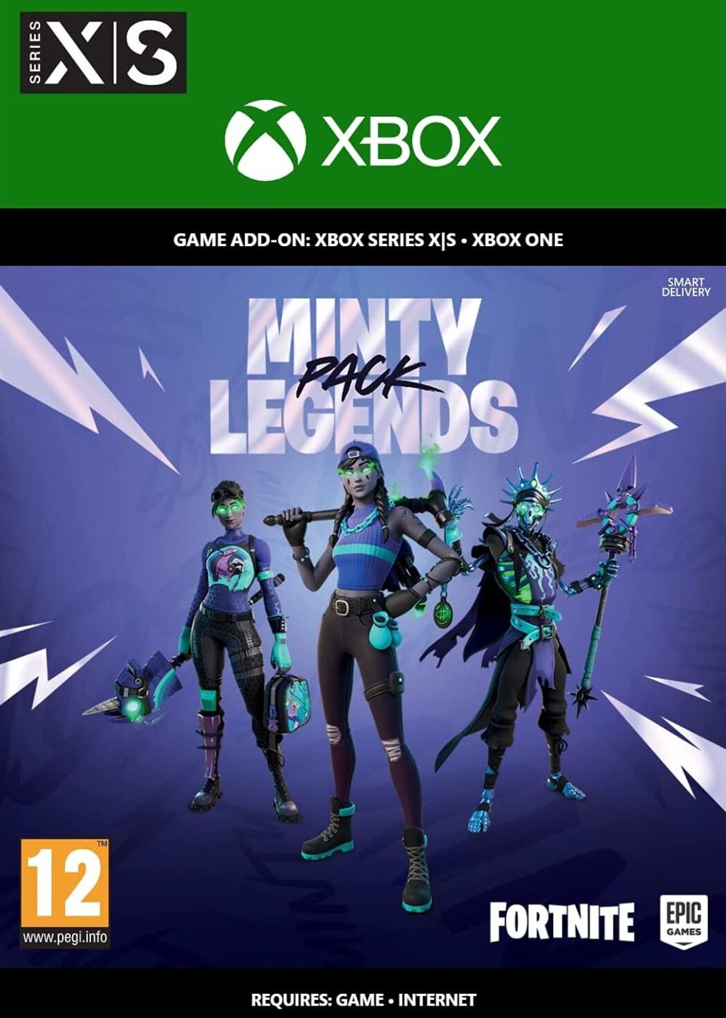 FORTNITE - MINTY LEGENDS PACK (DLC) - XBOX LIVE - XBOX ONE - MULTILANGUAGE - EU - Libelula Vesela - Jocuri video