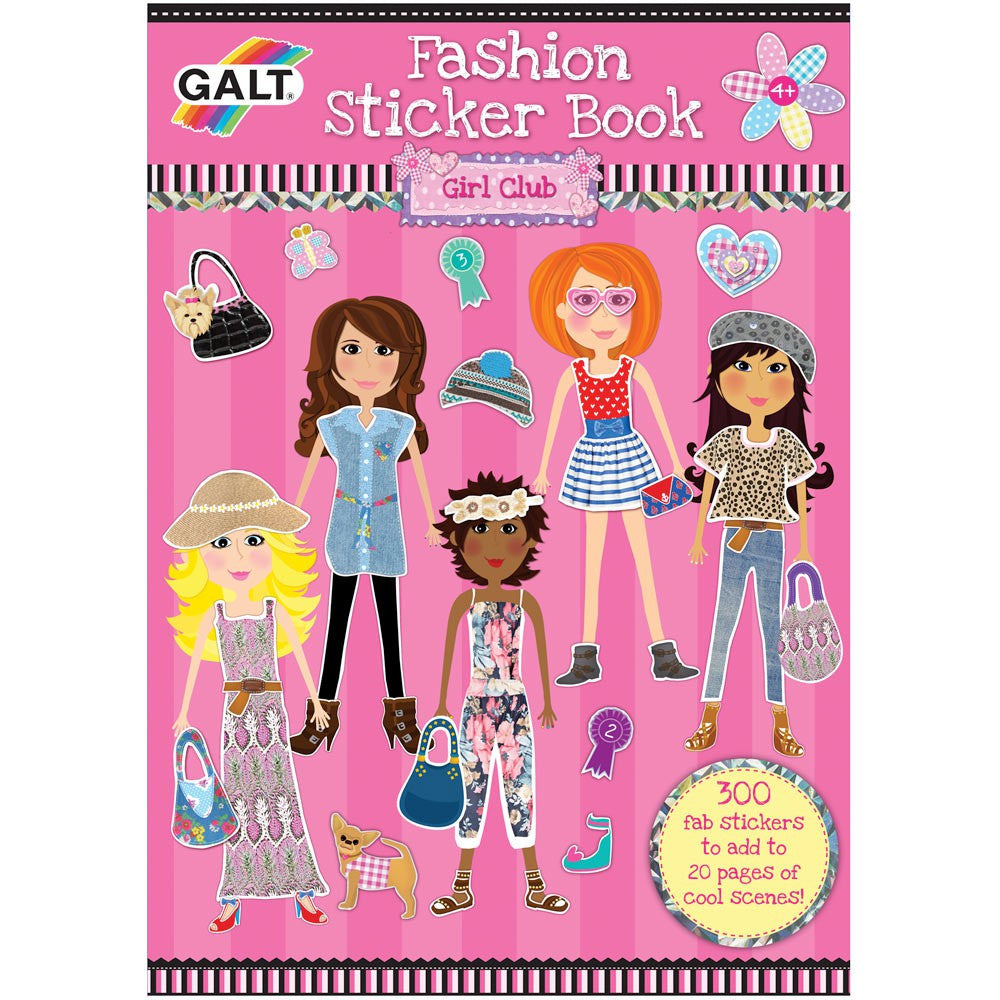 GIRL CLUB - CARTE ABTIBILDURI FASHION (1004027) - Libelula Vesela - Jucarii