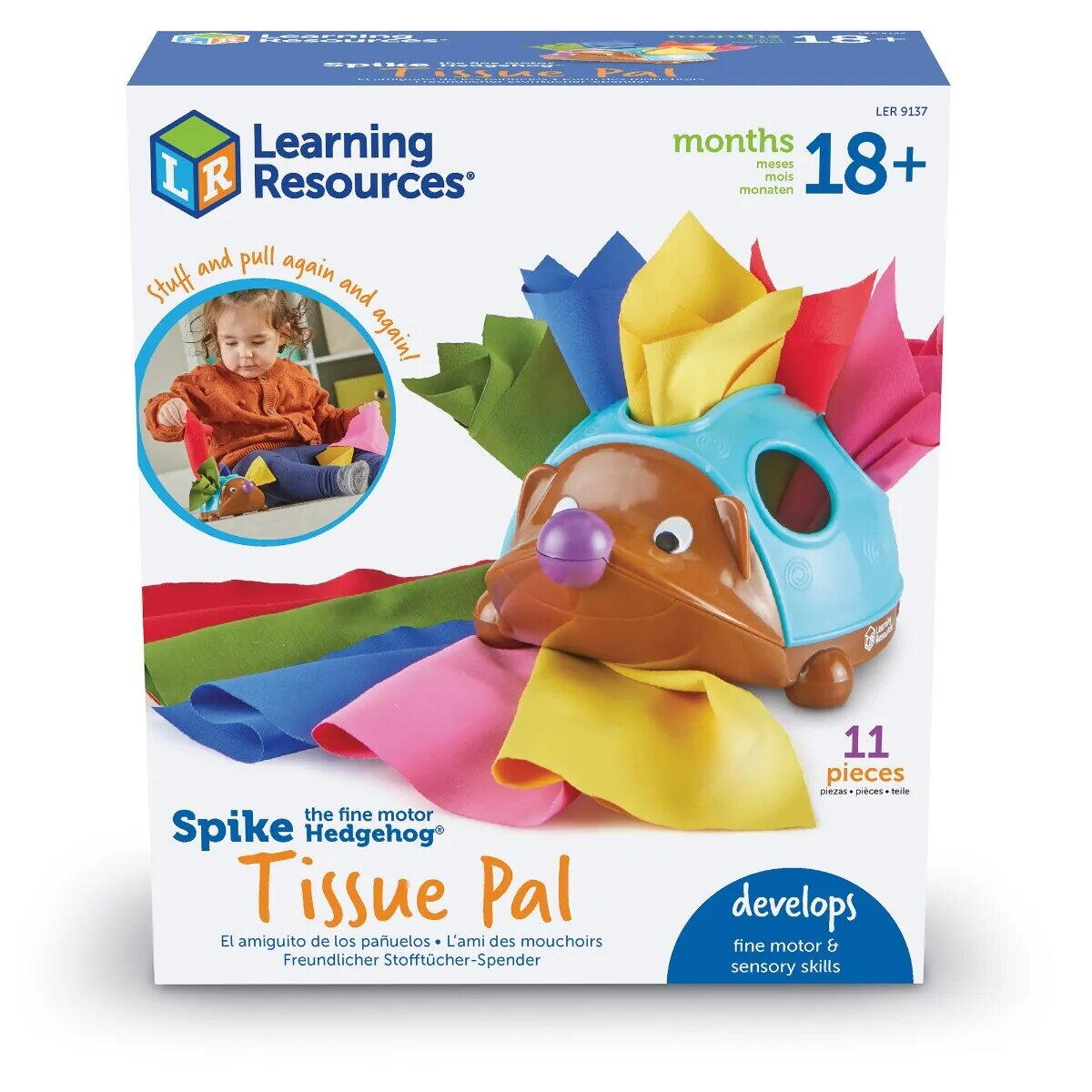 JOC CU SERVETELE - ARICIUL SPIKE - LEARNING RESOURCES (LER9137) - Libelula Vesela - Jucarii