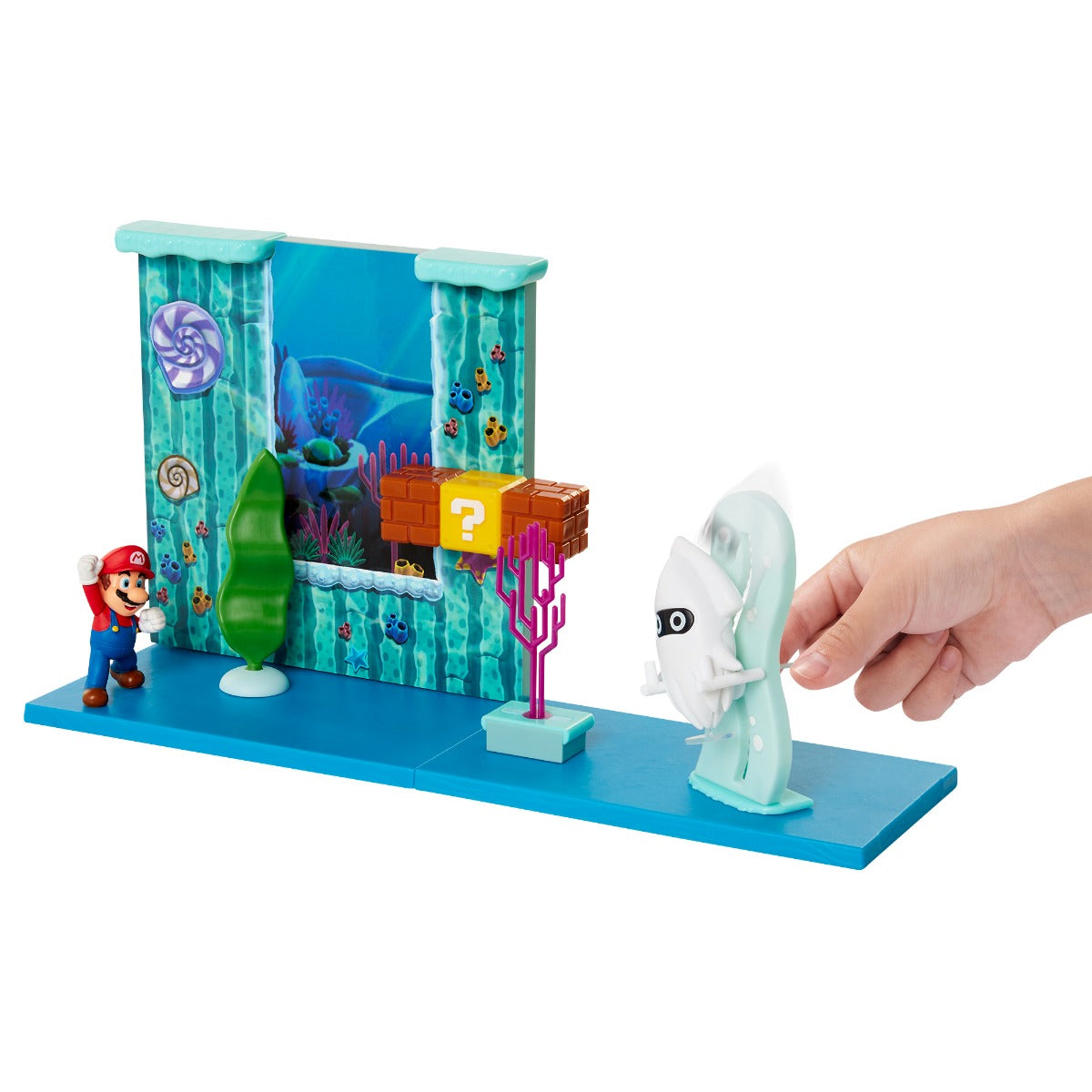 MARIO NINTENDO - SET DE JOACA SUBACVATIC CU FIGURINA 6 CM - JAKKS PACIFIC (400184) - Libelula Vesela - Jucarii