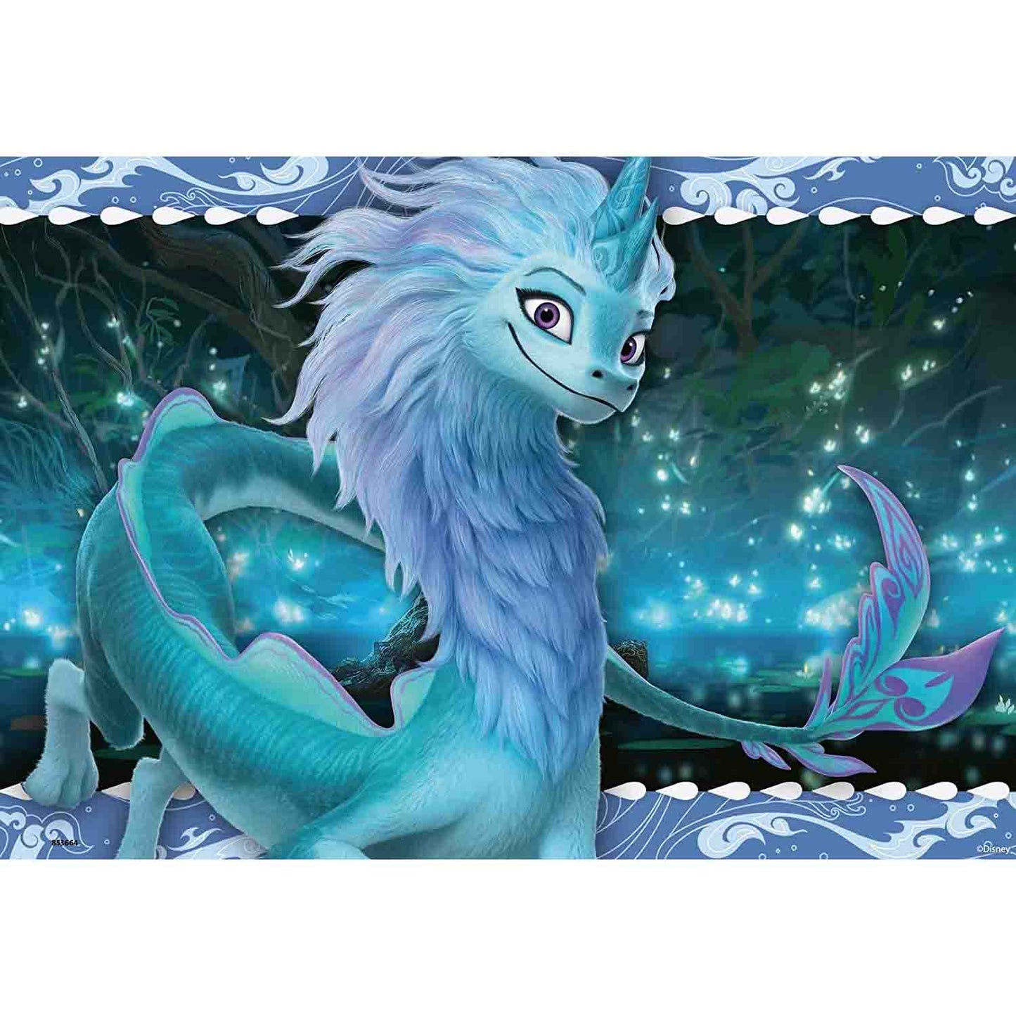 PUZZLE RAYA SI ULTIMUL DRAGON, 2X24PIESE - RAVENSBURGER (RVSPC05097) - Libelula Vesela - Jucarii