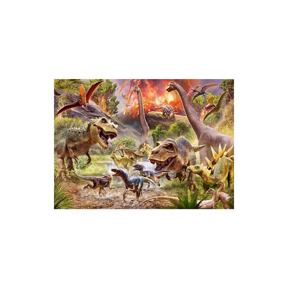 PUZZLE ATACUL DINOZAURILOR, 60 PIESE - RAVENSBURGER (RVSPC05164) - Libelula Vesela - Jucarii