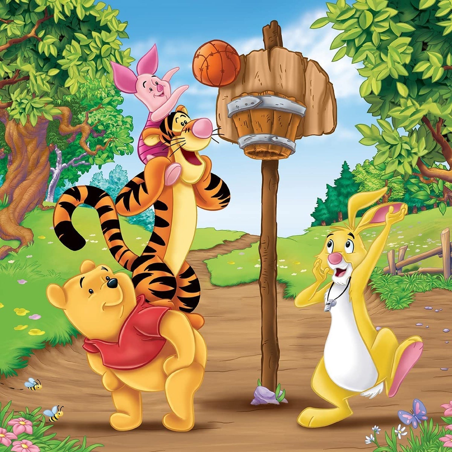 PUZZLE WINNIE THE POOH, 3X49 PIESE - RAVENSBURGER (RVSPC05187) - Libelula Vesela - Jucarii