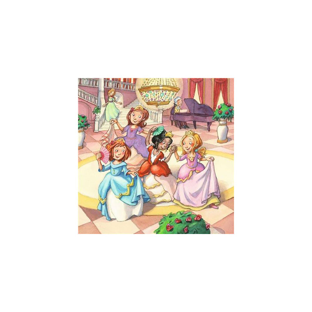 PUZZLE MICILE PRINTESE, 3X49 PIESE - RAVENSBURGER (RVSPC05564) - Libelula Vesela - Jucarii