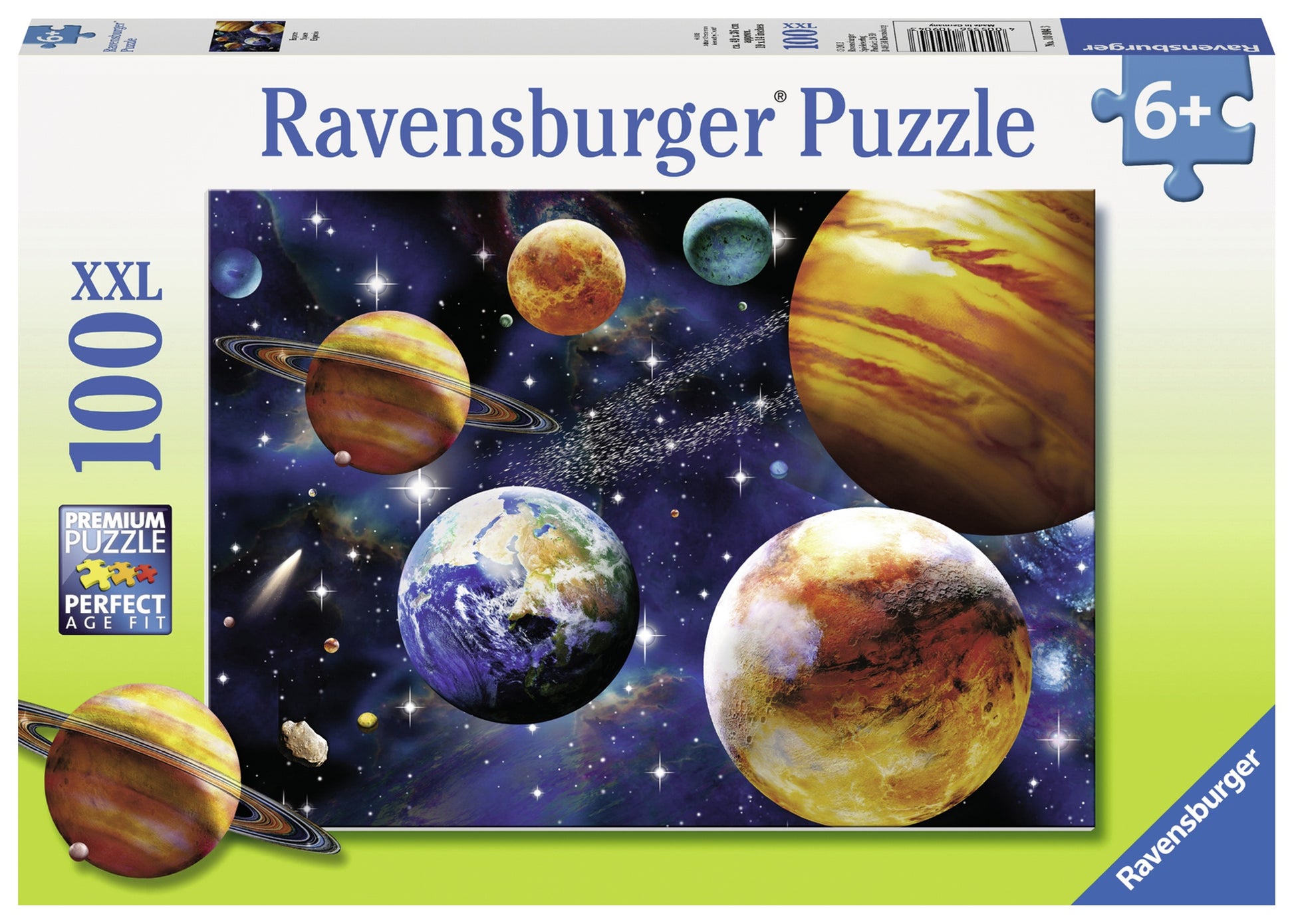 PUZZLE UNIVERS, 100 PIESE - RAVENSBURGER (RVSPC10904) - Libelula Vesela - Jucarii