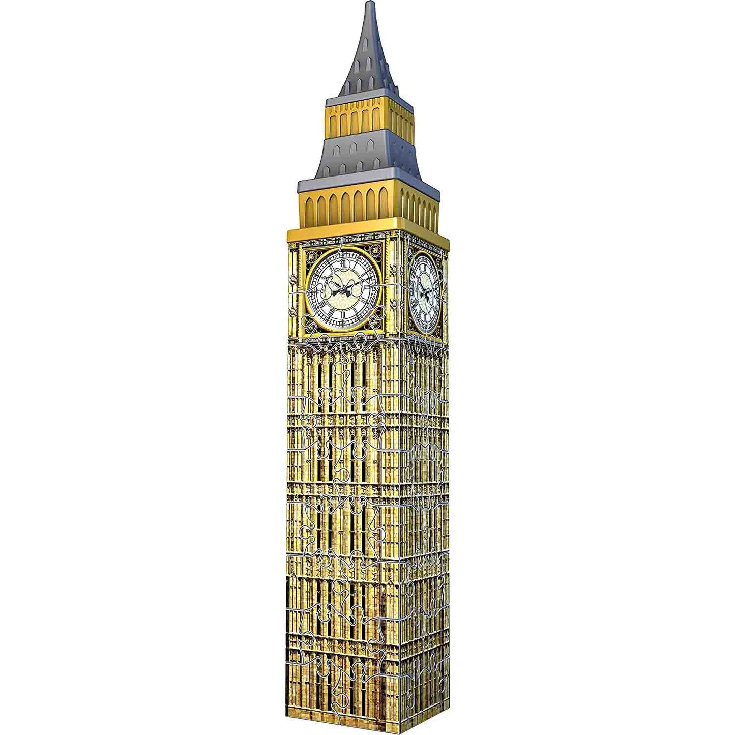 PUZZLE 3D MINI BIG BEN, 54 PIESE - RAVENSBURGER (RVS3D11246) - Libelula Vesela - Jucarii