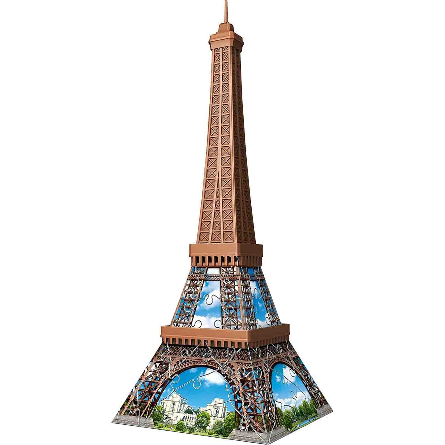 PUZZLE 3D MINI TURNUL EIFFEL, 54 PIESE - RAVENSBURGER (RVS3D12536) - Libelula Vesela - Jucarii