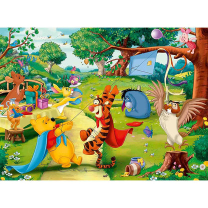 PUZZLE WINNIE THE POOH SALVATORUL, 100 PIESE - RAVENSBURGER (RVSPC12997) - Libelula Vesela - Jucarii