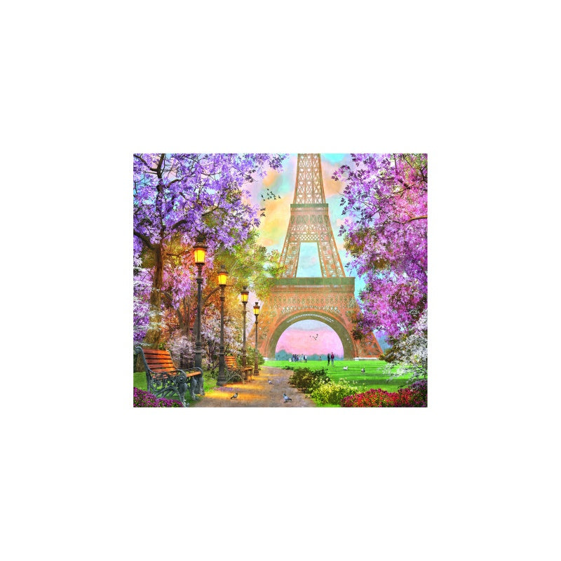 PUZZLE ALEE ROMANTIC PARIS, 1500 PIESE - RAVENSBURGER (RVSPA16000) - Libelula Vesela - Jucarii