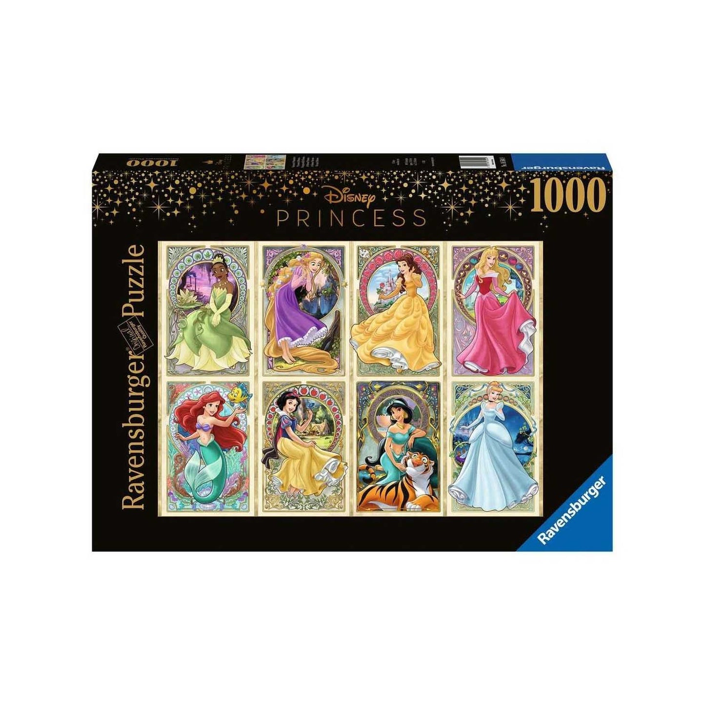 PUZZLE PRINTESELE DISNEY, 1000 PIESE - RAVENSBURGER (RVSPA16504) - Libelula Vesela - Jucarii