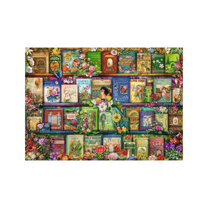 PUZZLE GRADINA DE VARA VINTAGE, 1000 PIESE - RAVENSBURGER (RVSPA17125) - Libelula Vesela - Jucarii