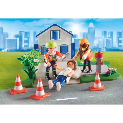 PLAYMOBIL - CREEAZA PROPRIA FIGURINA - MISIUNEA DE SALVARE - PLAYMOBIL (PM70980) - Libelula Vesela - Jucarii