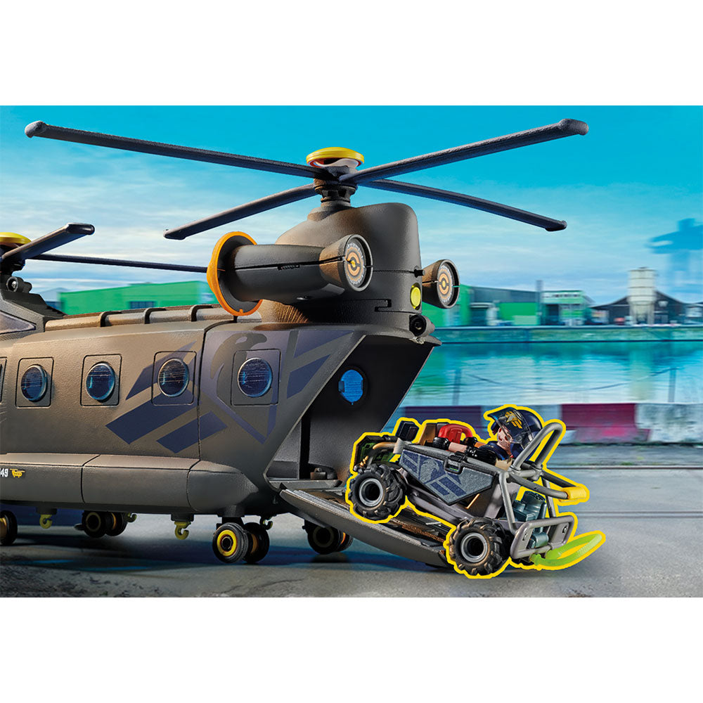 AERONAVA ECHIPEI SWAT - PLAYMOBIL CITY ACTION (PM71149) - Libelula Vesela - Jucarii