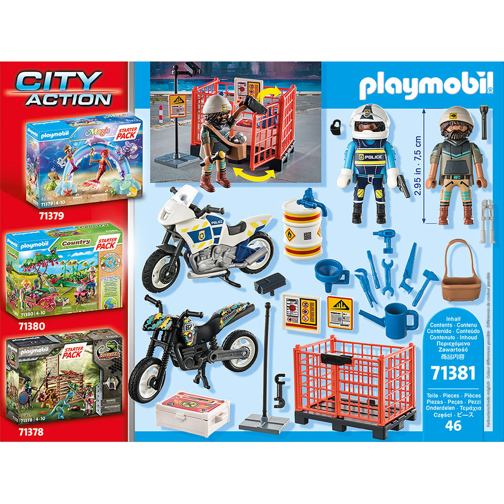 POLITIA - PLAYMOBIL CITY ACTION (PM71381) - Libelula Vesela - Jucarii